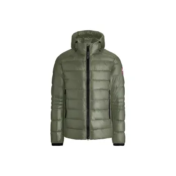 Canada Goose Crofton Logo Patch Down Jacket