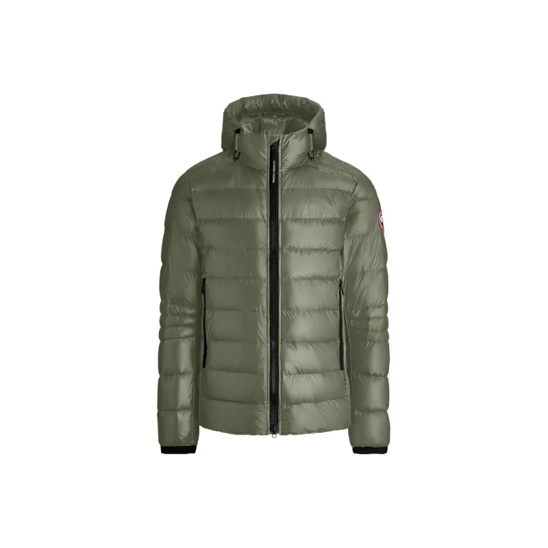 Canada Goose Crofton Logo Patch Down Jacket-0