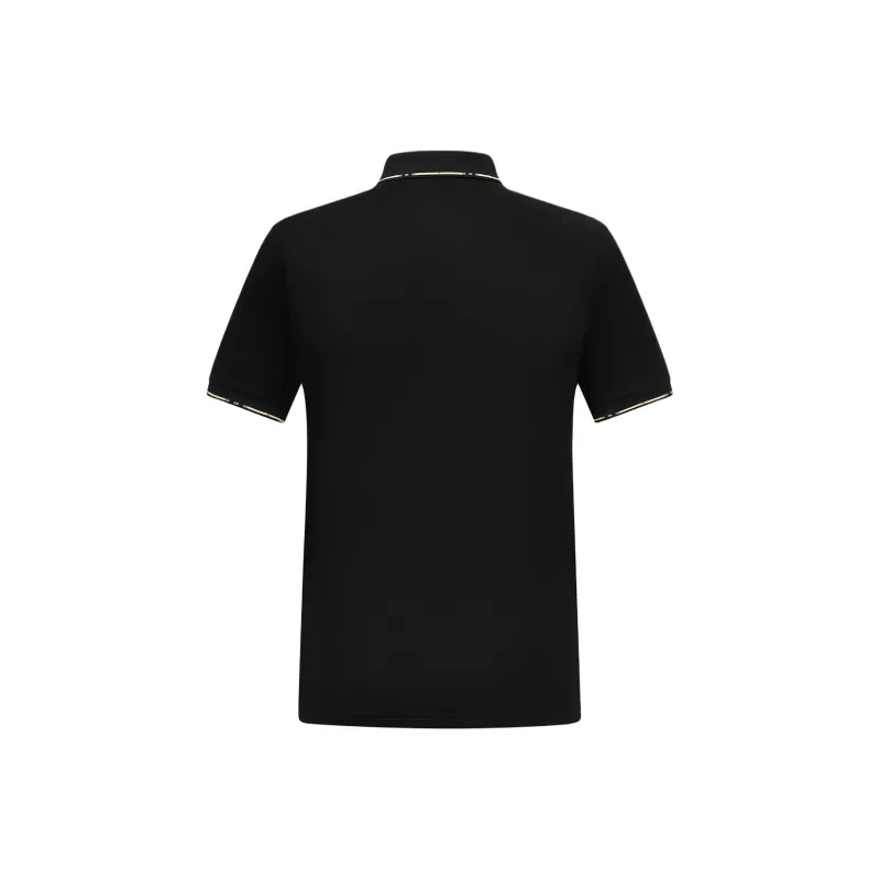 GOOD LUCK GLADIUS Short Sleeved Polo Shirt Men's Ink Black-1