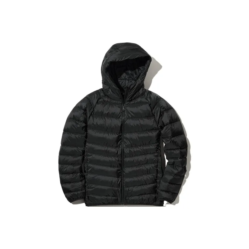 UNIQLO Down Jacket Coat Men's Black-0