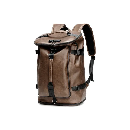 VIHUS PU Backpack Men's Multicolor
