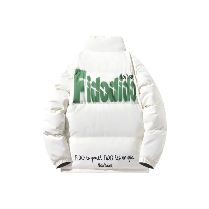FIDO DIDO Puffer Jackets Unisex-3