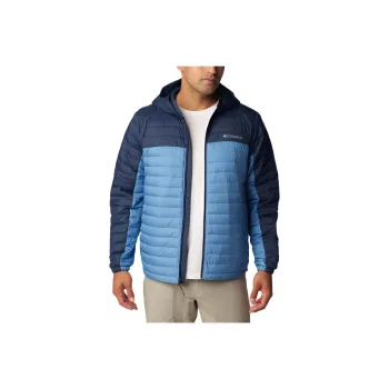 Columbia Silver Falls™ Hooded Insulated Jacket Jackets Coats Men's Collegiate Blue