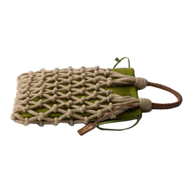 PRADA Re Nylon Recycled Nylon Travel Storage Bag Women's Ivy Green-2