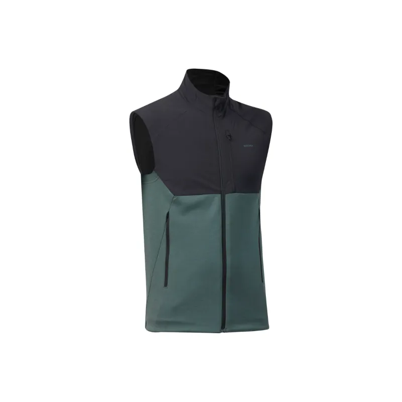 DECATHLON Vest Men's Dark Gray Green-0