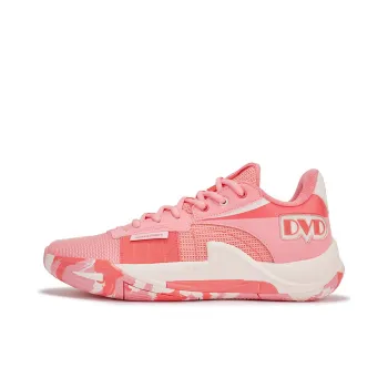 361° Anti Slip Wear Resistant Low Top Basketball Shoes Men's Sunset Coral