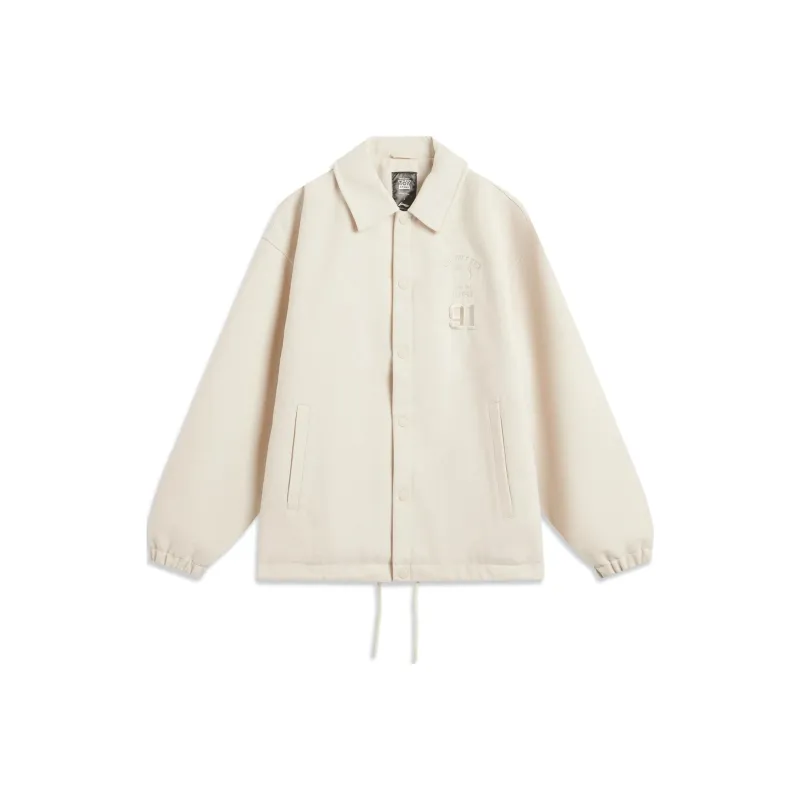 LiNing Disney Jackets Coats Men's Stone White Gray-0