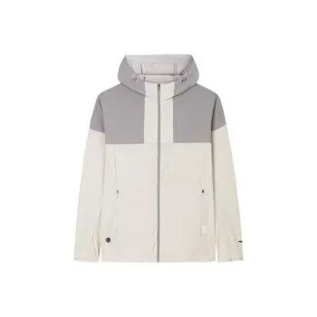 Anta Variety Training Collection Jacket Men's Pine Smoke Gray/White Limestone