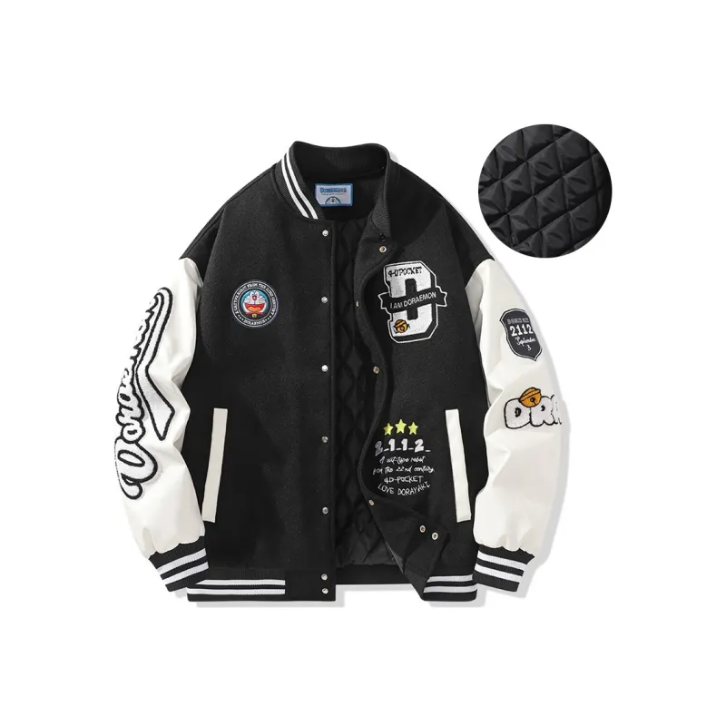 DoraemonA Baseball Jackets & Coats Unisex-8