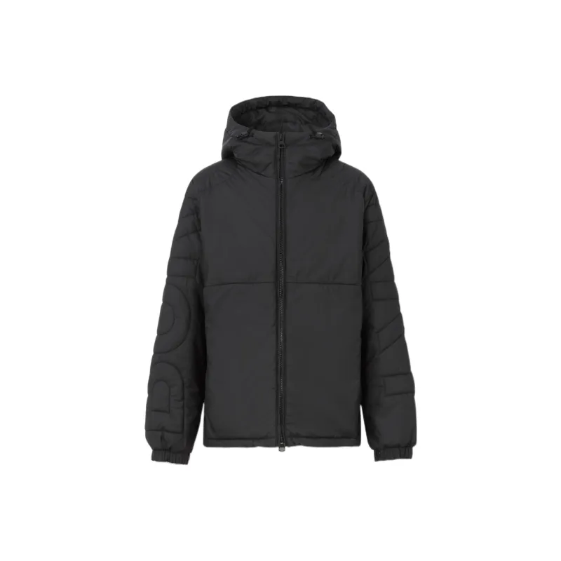 Burberry Puffer Jackets Men Black-0