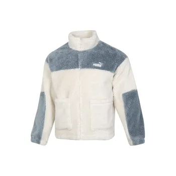 PUMA Velvet Jackets Men Ecru