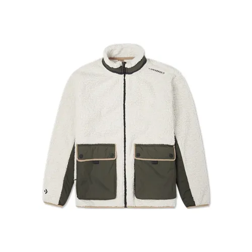 Converse Velvet Jackets Men White