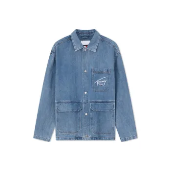 Tommy Hilfiger Denim Jacket Men's Denim Blue
