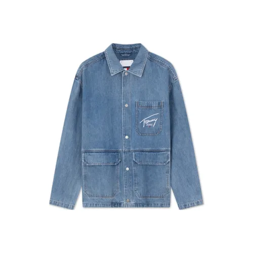 Tommy FW0FW06019 Denim Jacket Men's Denim Blue