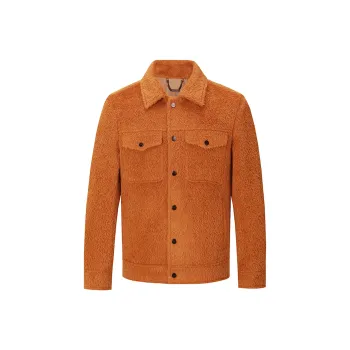 DAVID NAMAN FW23 Coats Men's Orange