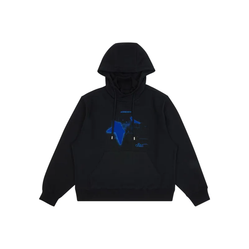 ADER ERROR Flocked Artwork Hoodie-0