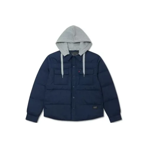 Levi’s Down Jacket Men's Denim Blue