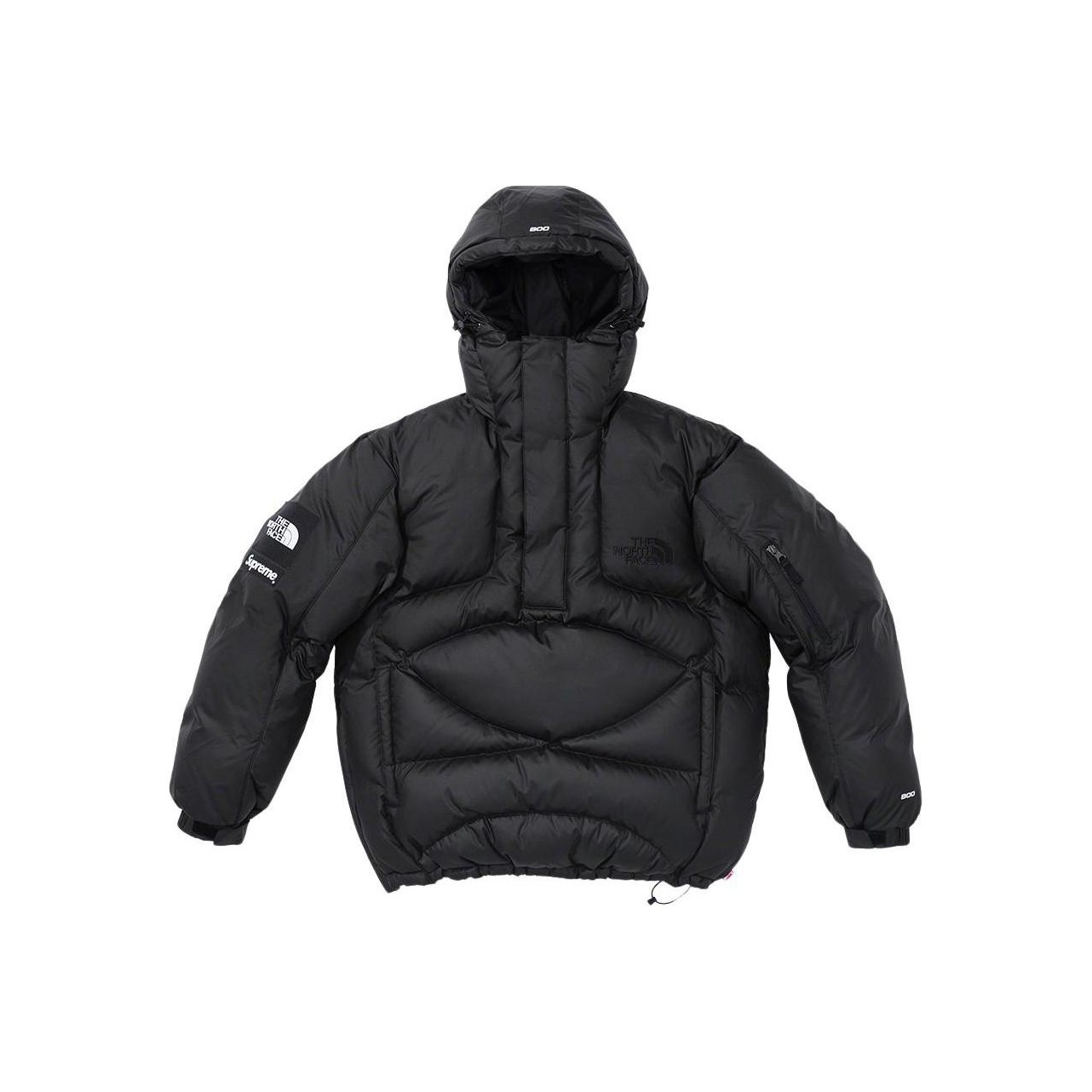 Supreme The North Face Down Filled Zip Up Hooded Sweatshirt