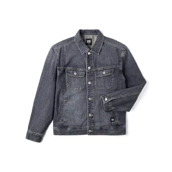 Lee FW24 Denim Jacket Men's Vintage Dark Blue
