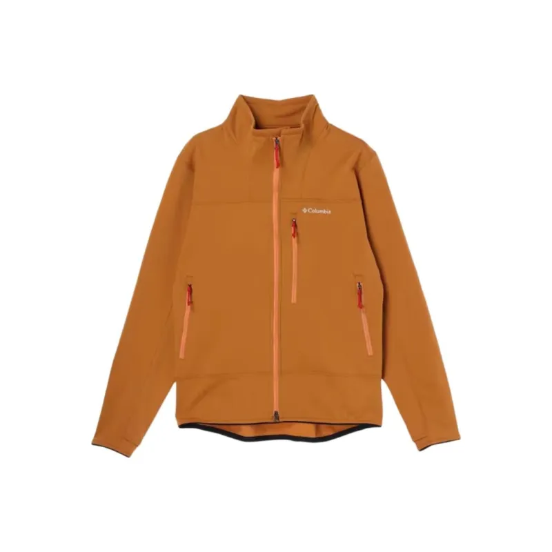 Columbia Tech Mountains Are Calling™ Tech Fleece Jackets & Coats Unisex Earth Umber-0