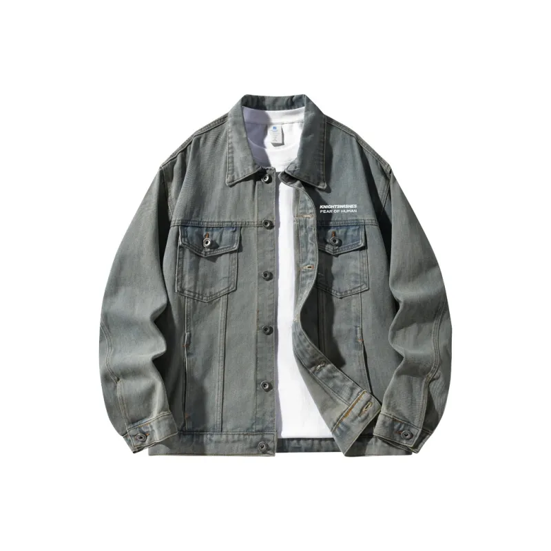 KW Denim Jackets Unisex-2