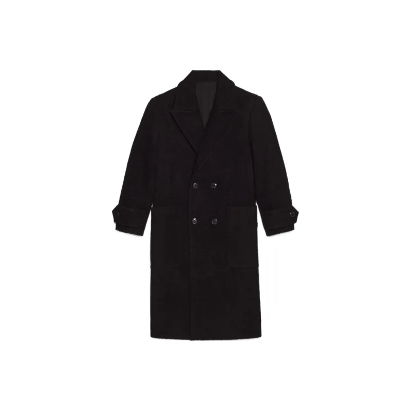 AMIPARIS Double breasted Virgin Wool Overcoat-0