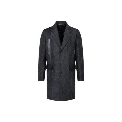 ANDREW MACKENZIE Coats Men's Black