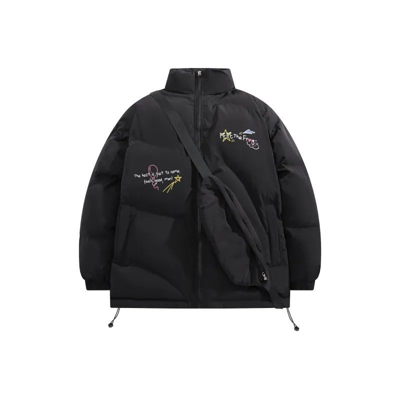 Pepe The Frog Puffer Jacket Unisex-36
