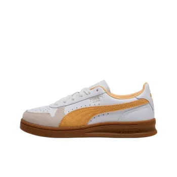 PUMA Anti Slip Wear Resistant Low Top Skateboard Shoes Women's Warm White Near Apricot