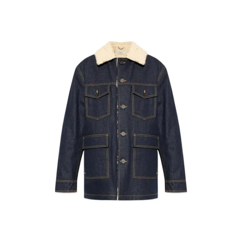 Golden Goose Button Up Denim Jacket-0