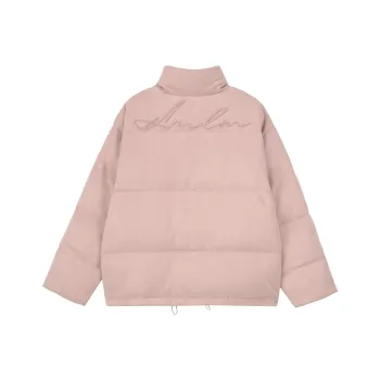 AMLM Puffer Jacket Unisex Light Pink