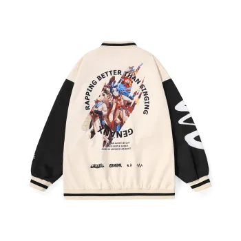 GENANX x 'DAHUAXIYOU'SHOUYOU Baseball Jacket Unisex