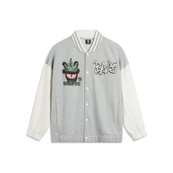 LiNing Badfive Jackets Coats Men's Gray