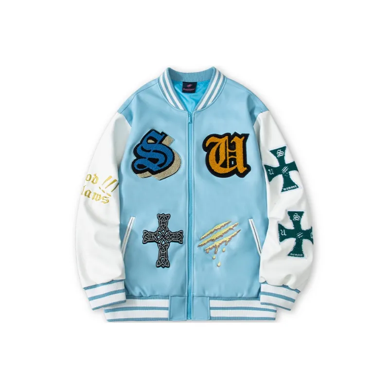Suamoment Baseball Jerseys Unisex-12