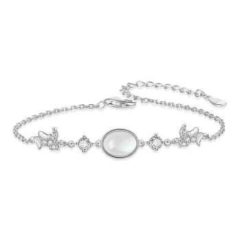Heart Grass S925 Silver Bracelets Women's
