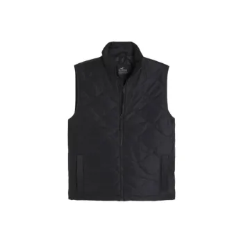 Hollister Vests Men Black