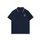 [Ice Silk Antibacterial]Navy Blue (Hero Chest Logo)