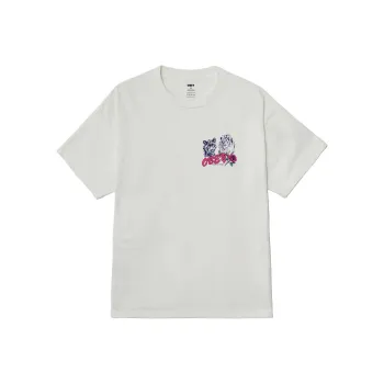 Obey T Shirt Men's Vintage White