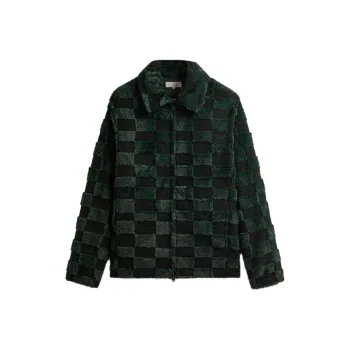 KITH Lloyd Faux Fur Coaches Jacket