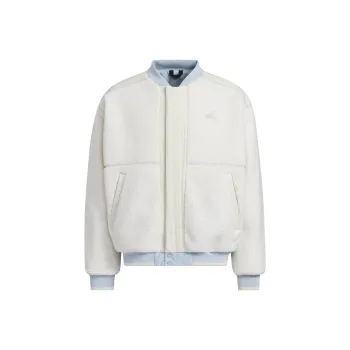Adidas Velvet Jackets Men Pink White