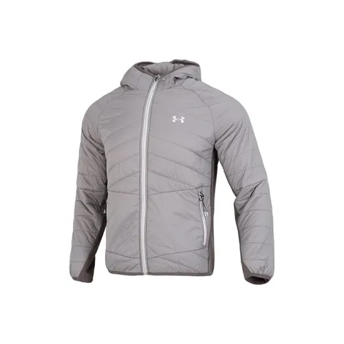 Under Armour Puffer Jackets Men Gray