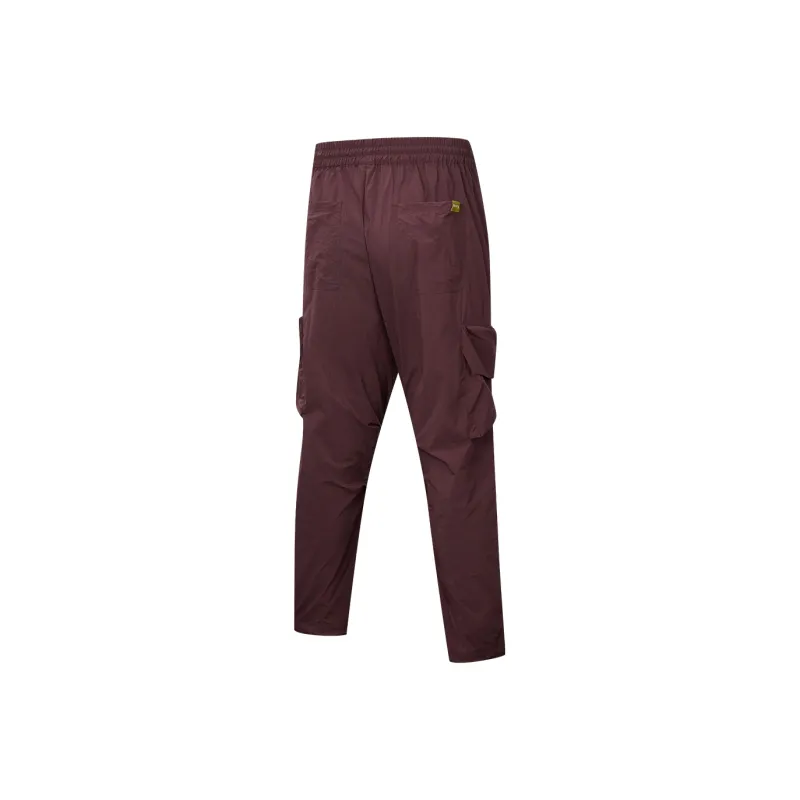 Saucony Cargo Pants Unisex Burgundy-1