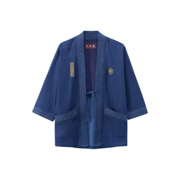 ONIARAI Stick Series Denim Jacket Men's Denim Blue