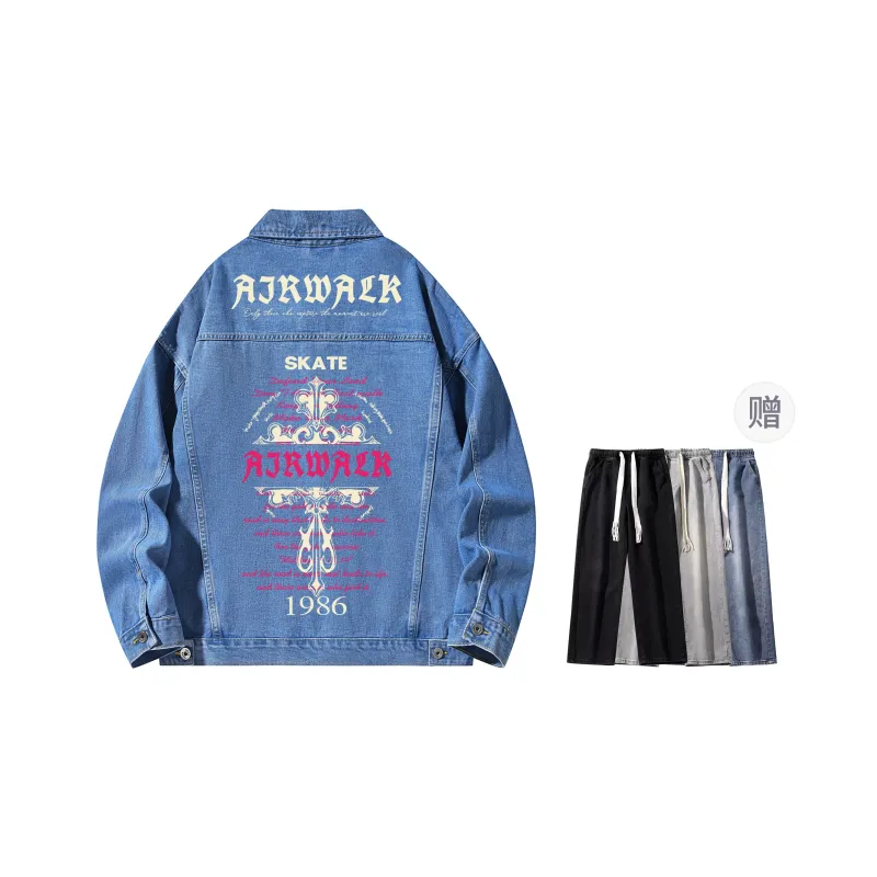 Airwalk Denim Jackets Unisex-28