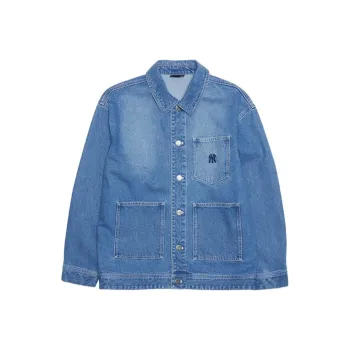 MLB New York Yankees Denim Jacket Unisex Light Blue