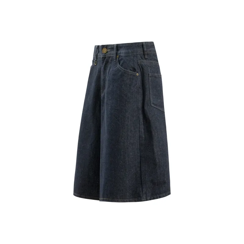 Libito Denim Shorts Unisex-3