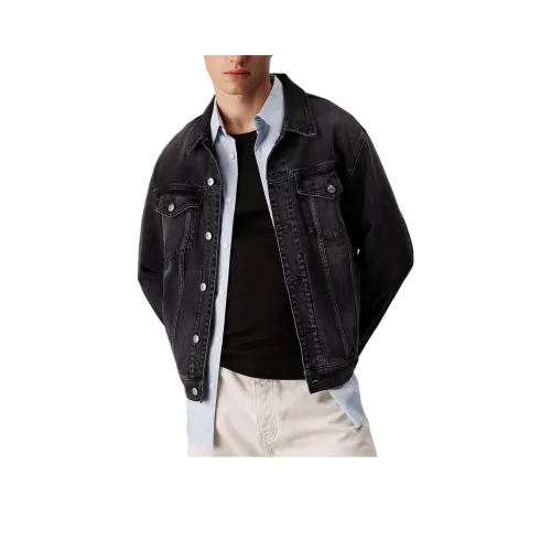CALVIN KLEIN Denim Jacket Europe Version Men's Denim branded