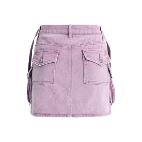 ZXZA Denim Short Skirts Women's-8