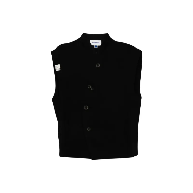 ADER ERROR Asymmetric Wool Waistcoat-0