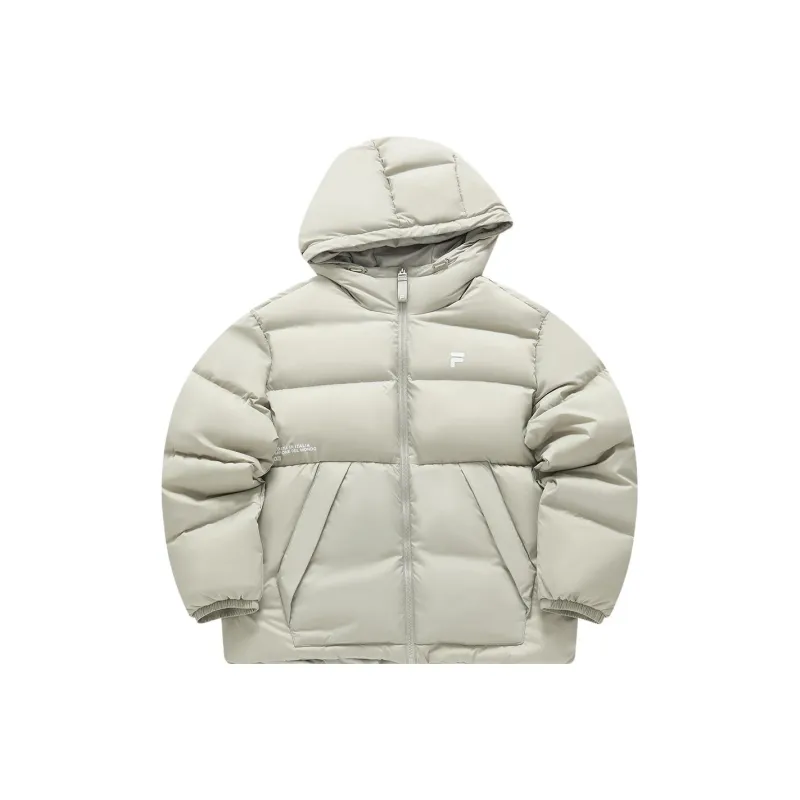 FILA FUSION RDS Civic Down Jacket Men's Duckling Gray-0